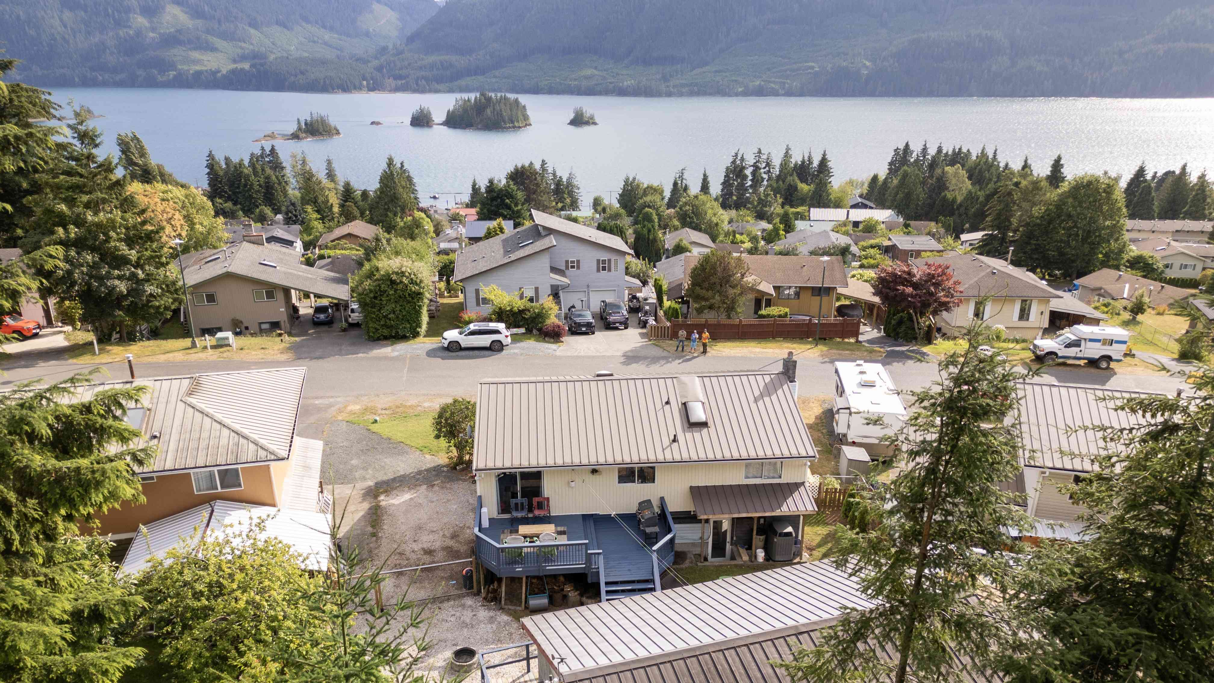 Residential aerial real estate photography